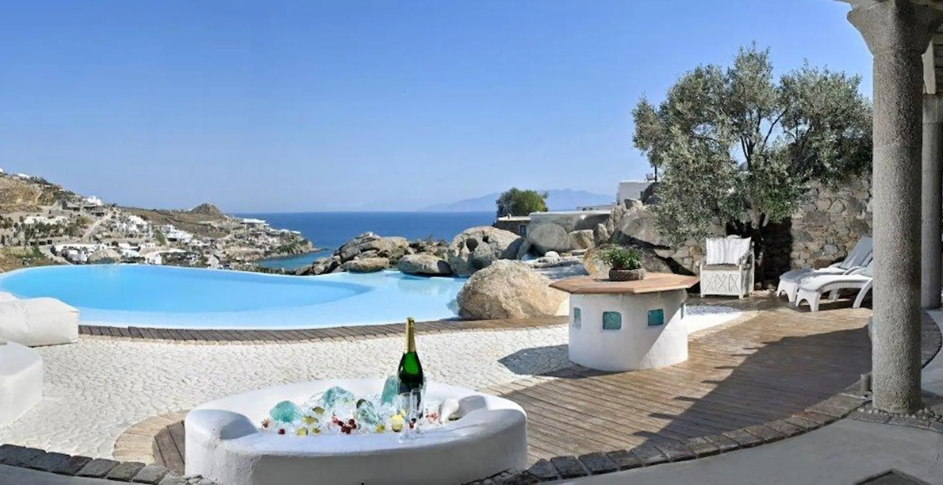 Luxury Villa - Platis Gialos - Pool Парадайз-Бич