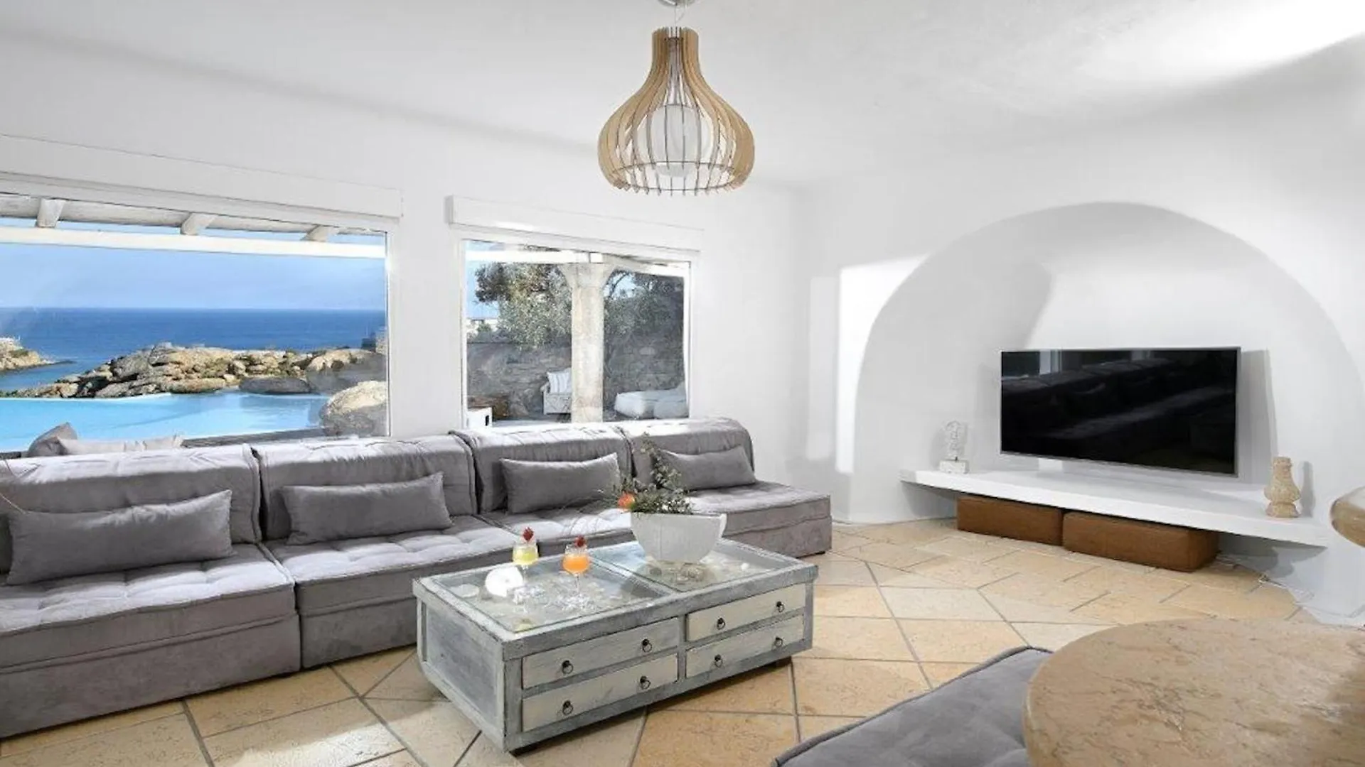 Luxury Villa - Platis Gialos - Pool Парадайз-Бич 0*,