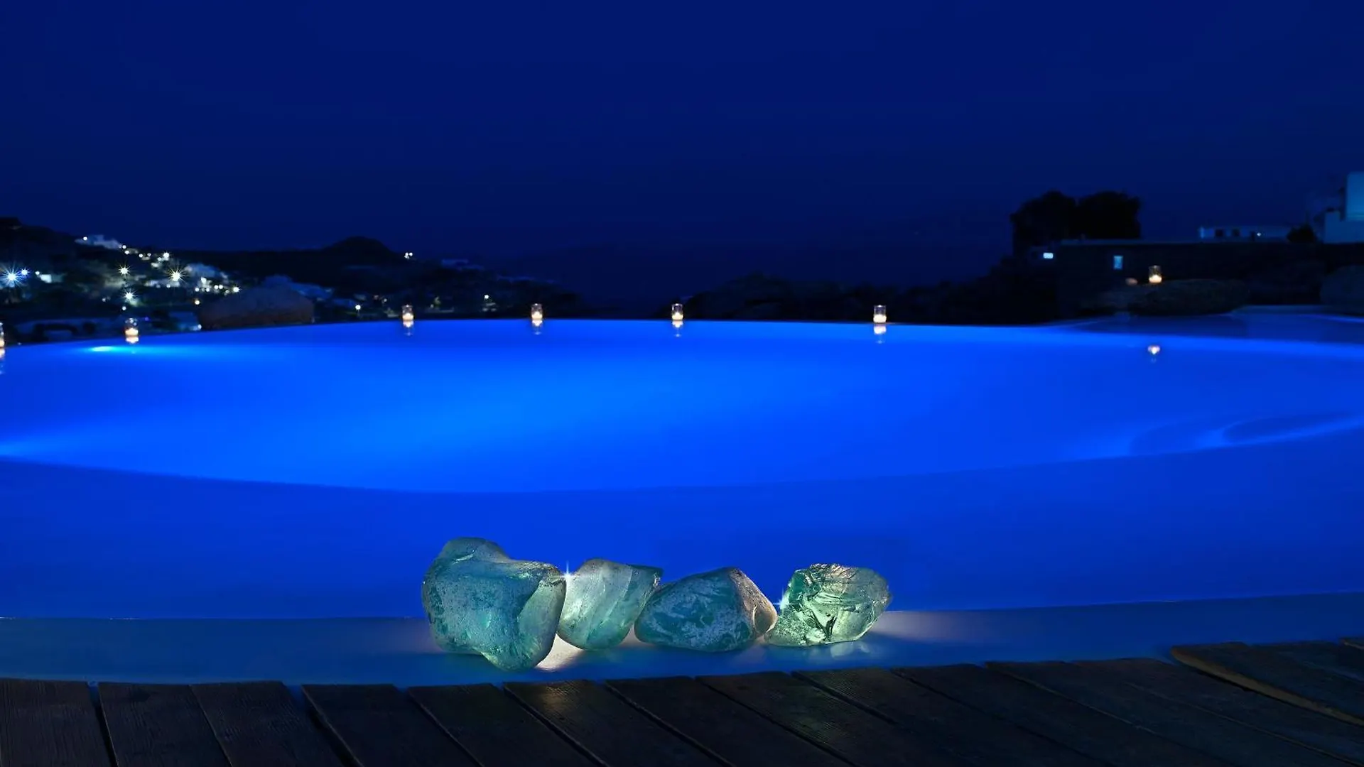 Luxury Villa - Platis Gialos - Pool Парадайз-Бич Греция