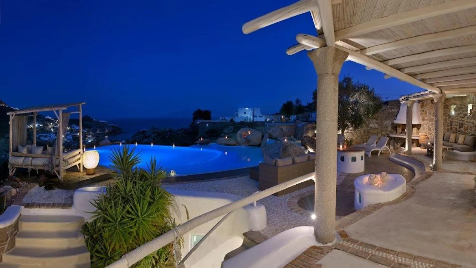 Luxury Villa - Platis Gialos - Pool Парадайз-Бич
