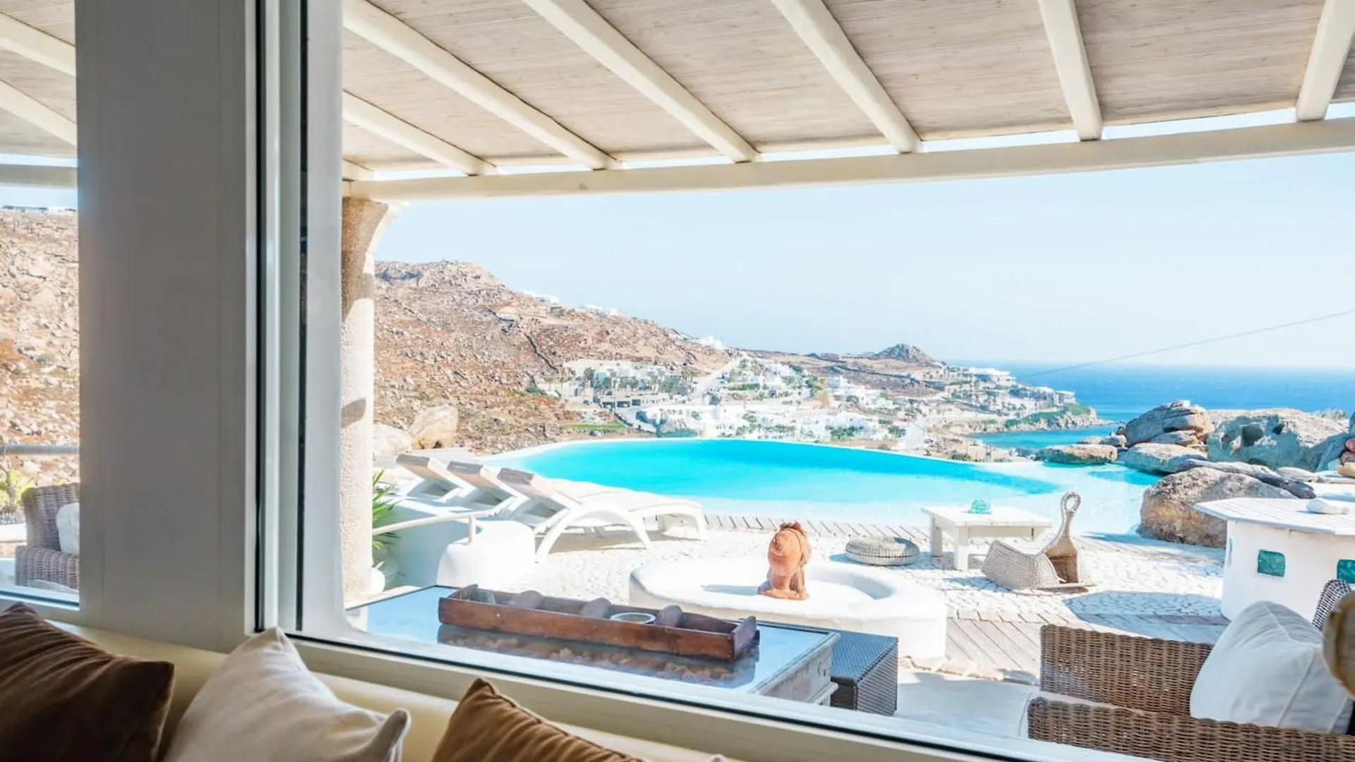 Luxury Villa - Platis Gialos - Pool Парадайз-Бич