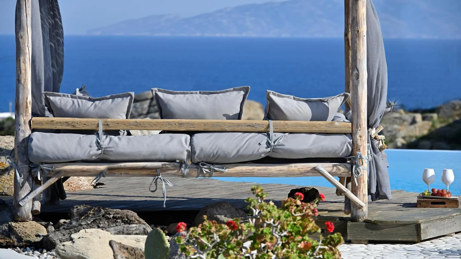 Luxury Villa - Platis Gialos - Pool Парадайз-Бич 0*,  Греция