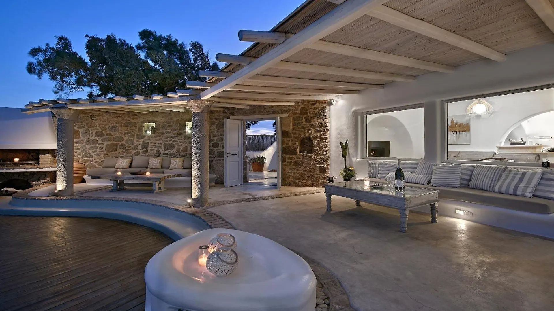 Luxury Villa - Platis Gialos - Pool Парадайз-Бич