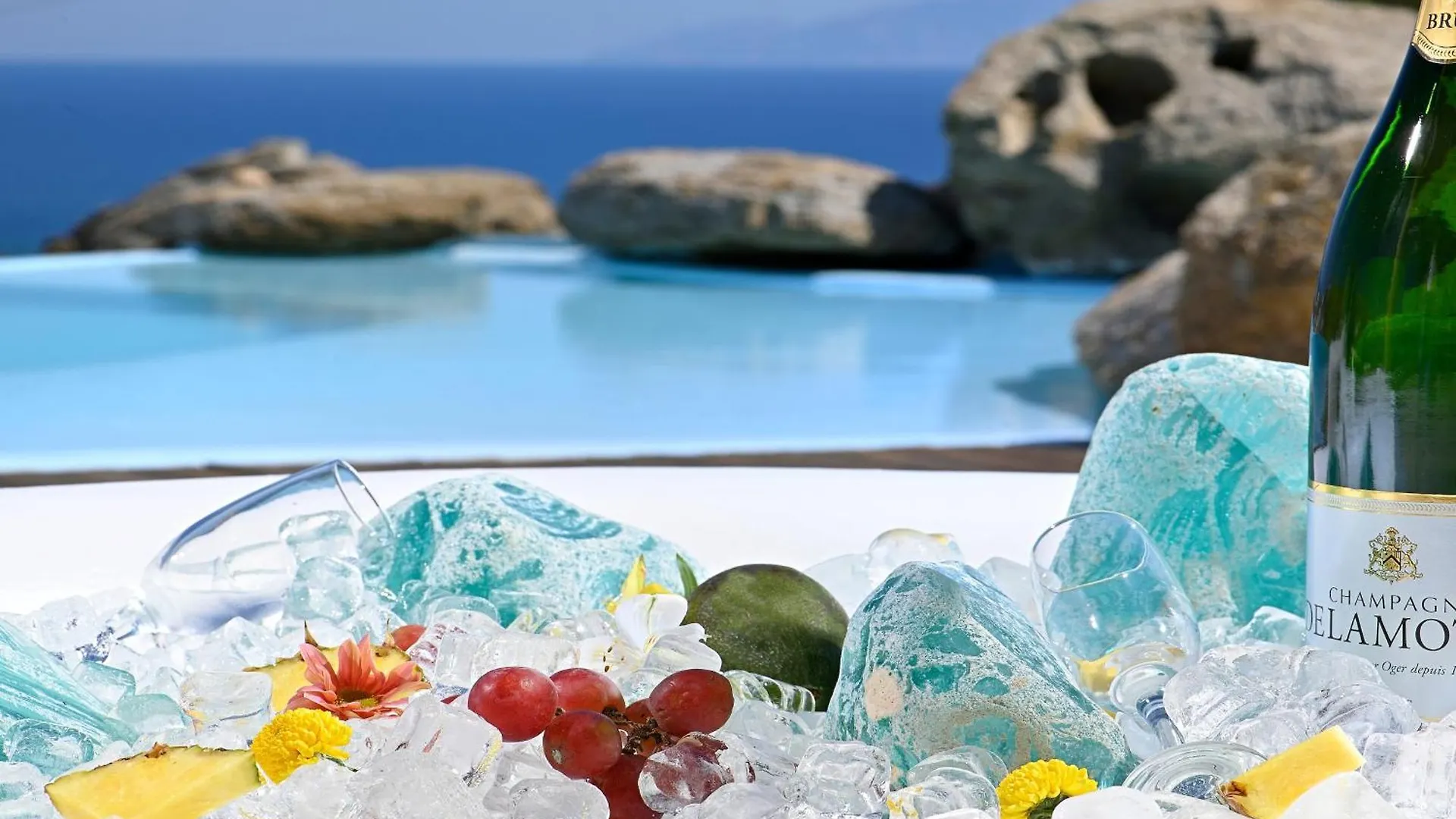 Luxury Villa - Platis Gialos - Pool Парадайз-Бич Греция