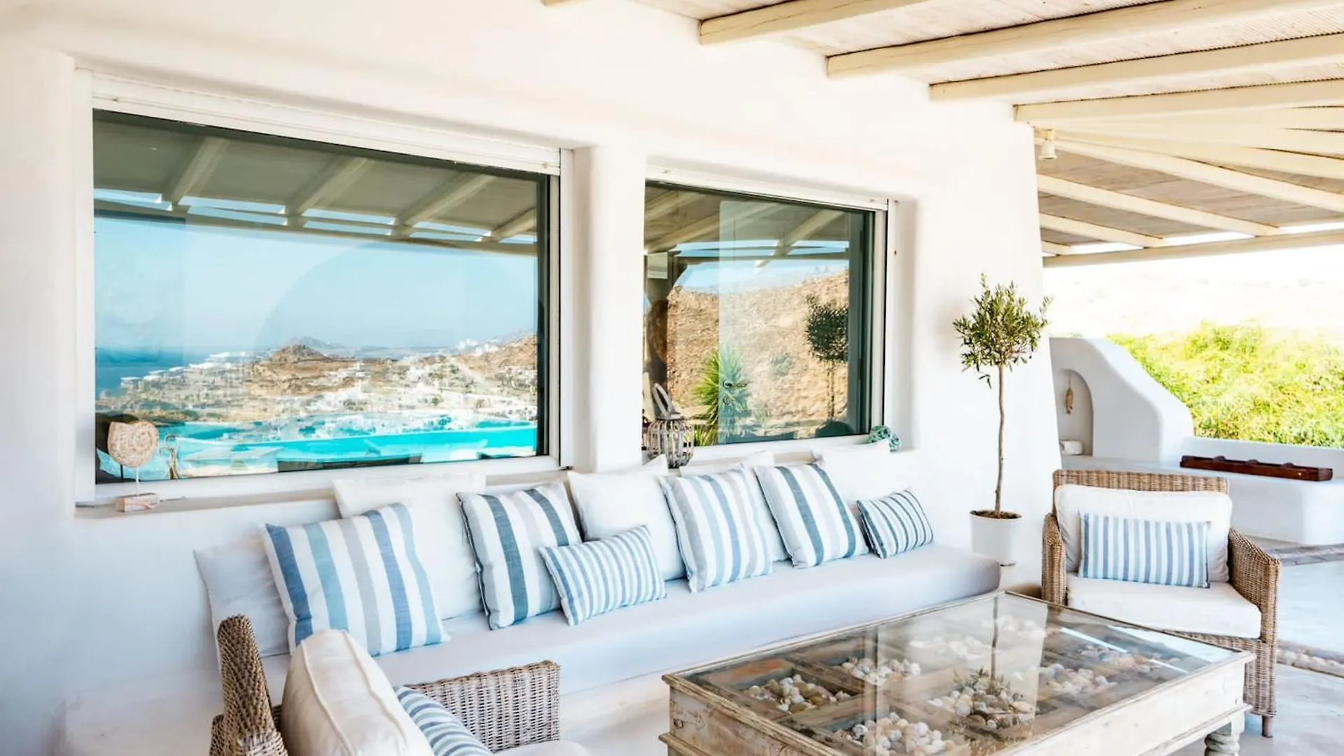Luxury Villa - Platis Gialos - Pool Парадайз-Бич