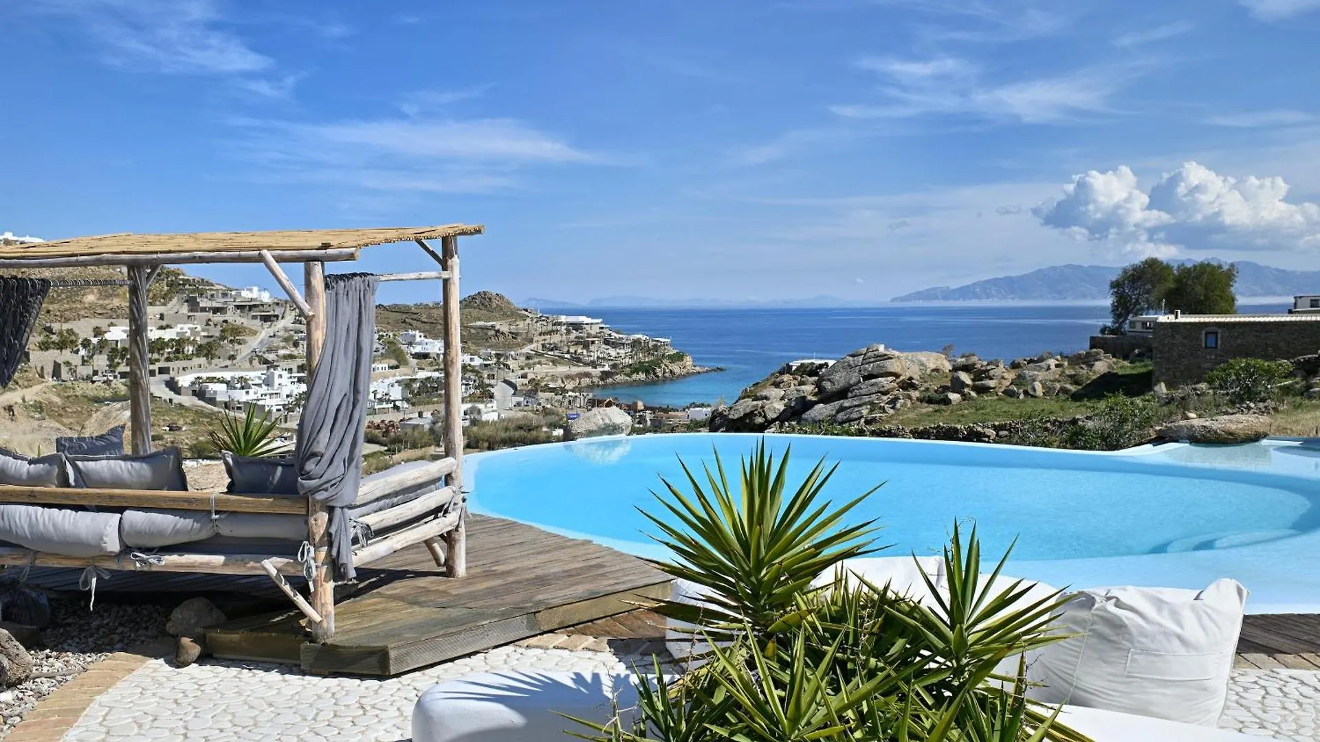 Luxury Villa - Platis Gialos - Pool Парадайз-Бич